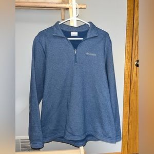 Columbia quarter zip sweatshirt